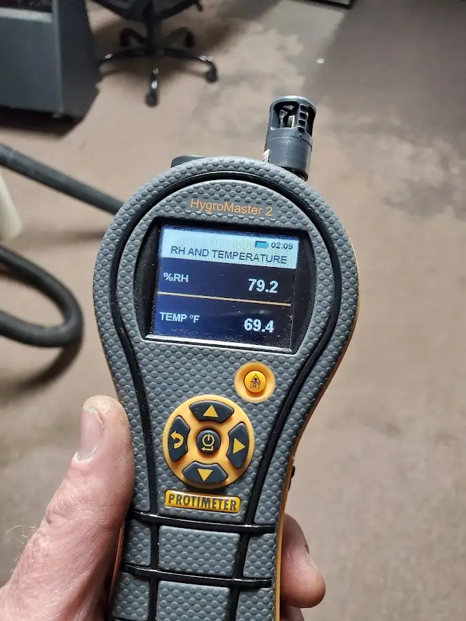 Moisture meter humidity assessment for Mold Remediation & Removal in Belfast